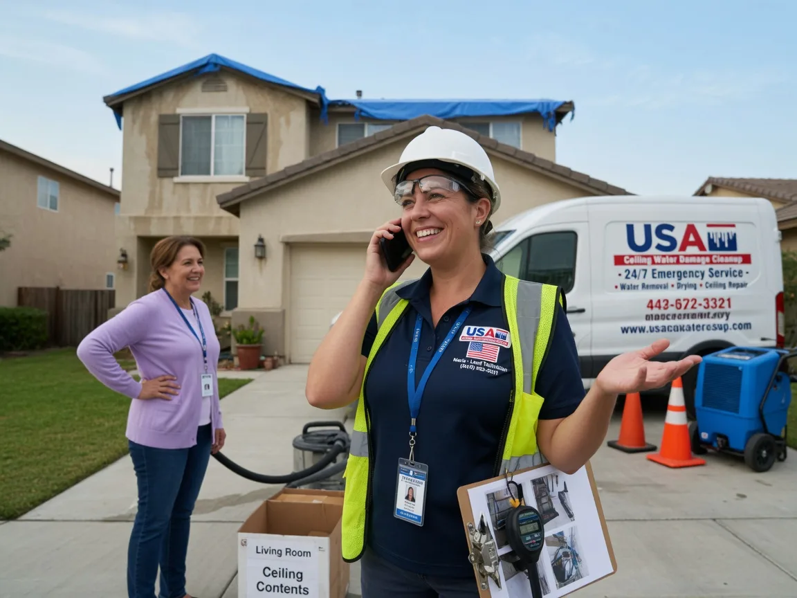 Ceiling Water Damage Restoration Dubberly, LA FAQs